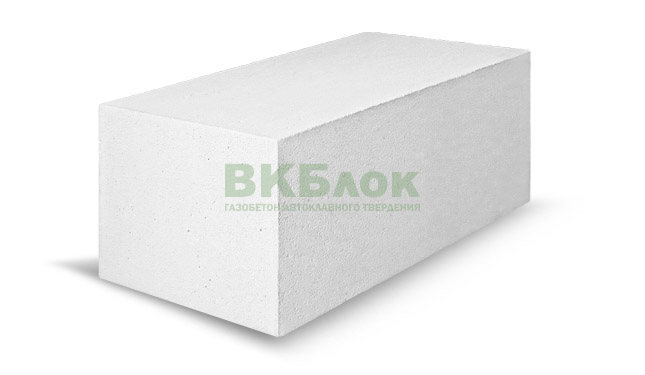 Газобетон ВКБлок D600 625х250х250 мм