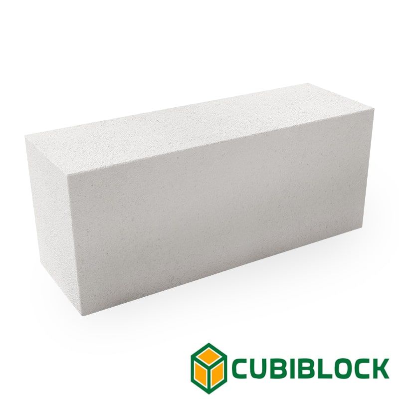Газобетонный блок стеновой Cubi Block D400 625х375х250 B2.5